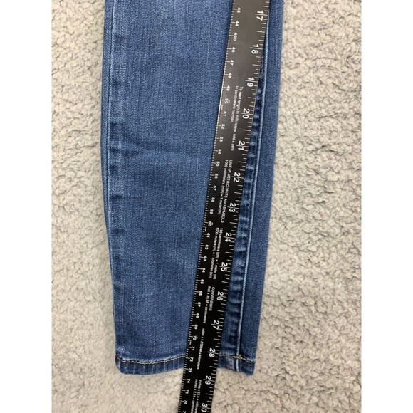 BLANKNYC The Reade 25 Classic Skinny Distressed Denim Blue Jeans 5 Pockets - Picture 9 of 11